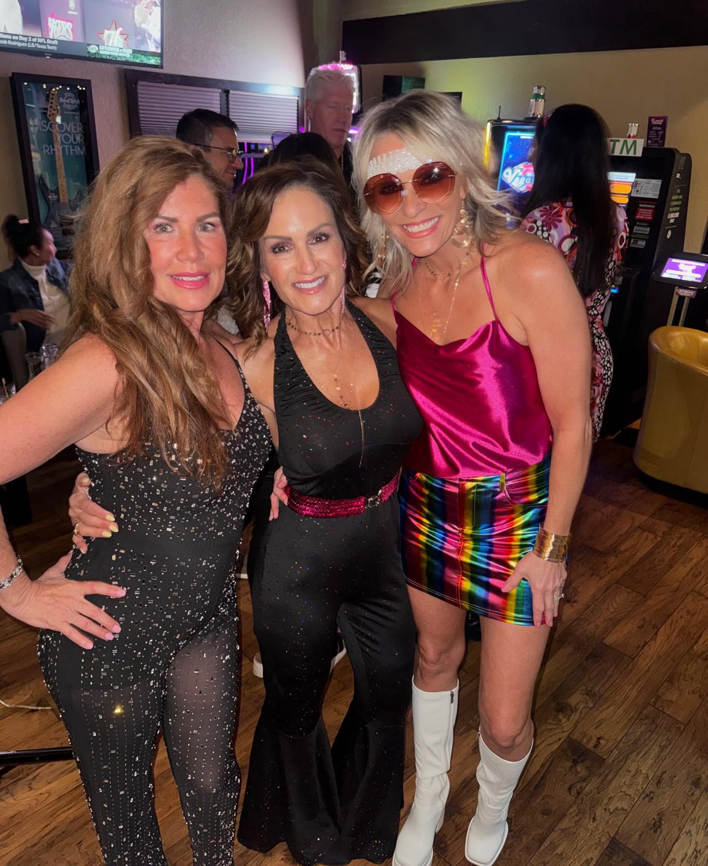 70s 80s retro party guests at Chicago Corporate DJ Events