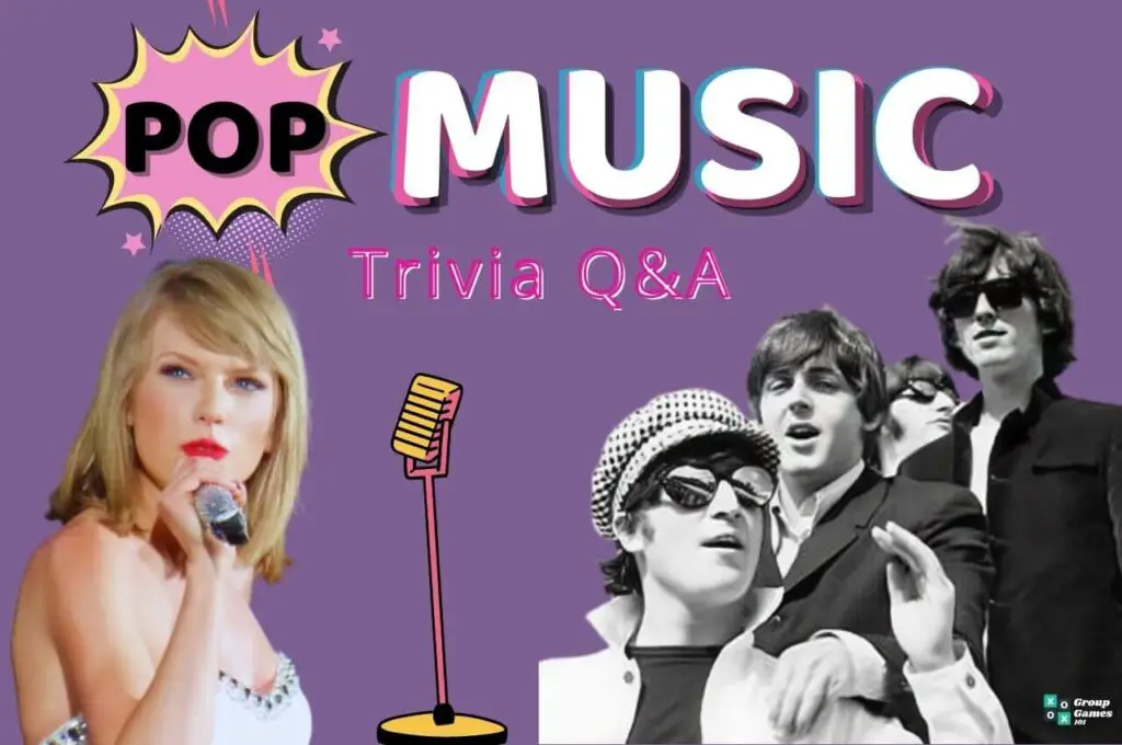 Pop music trivia question and answer entertainment