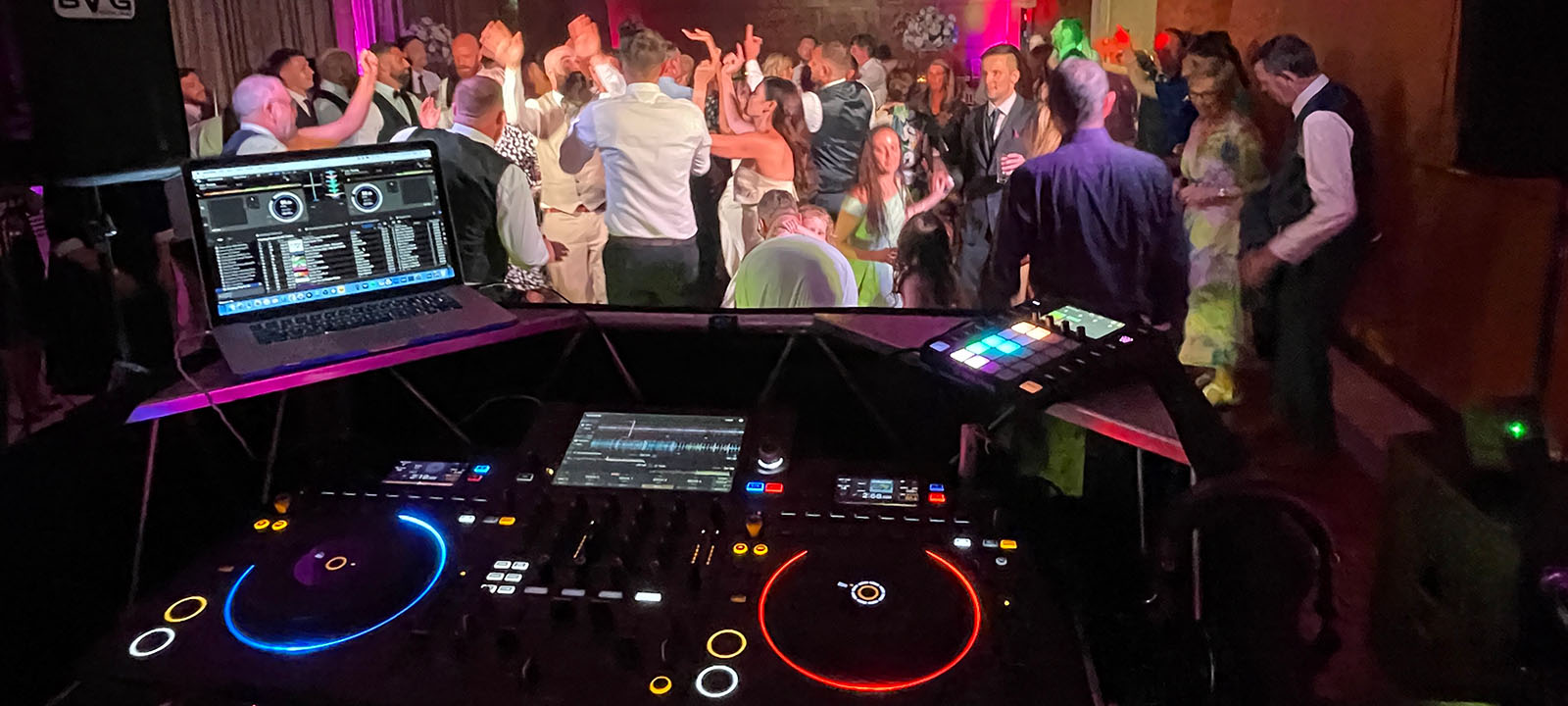 Private birthday party with professional DJ entertainment