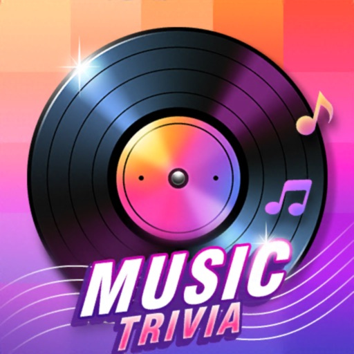 Music trivia entertainment graphic for venue events